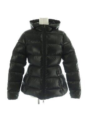 Moncler Rhin Down Jacket Outer Zip Up Nylon Black 1